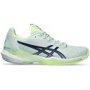 ASICS アシックス レディース スニーカー 【ASICS Solution Speed FF 3 Clay Pale Mint Blue Expanse (Women's)】 サイズ US_5(22.0cm) Pale Mint/Blue Expanse(4)