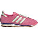 adidas アディダス レディース スニーカー 【adidas SL72 Pink Fusion Green Spark (Women's)】 サイズ US_...