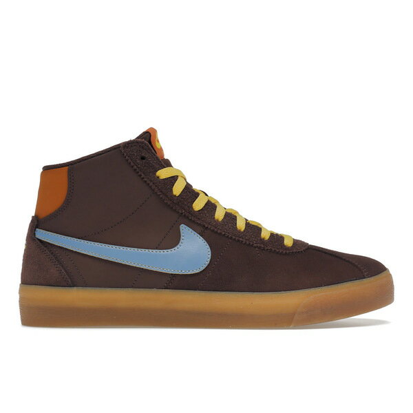 Nike ナイキ レディース スニーカー 【Nike SB Bruin High Why So Sad? (Women's)】 サイズ US_W_10.5 Light Chocolate/Light Blue/Monarch
