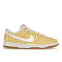 Nike ナイキ レディース スニーカー 【Nike Dunk Low Yellow Gingham (Women's)】 サイズ US_8(25.0cm) Vivid Sulfur/White-Gum Light Brown(4)