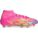 adidas アディダス レディース スニーカー 【adidas F50 Pro Mid-Cut FG Mystic Victory Pack (Women's)】 サイズ US_9(26.0cm) Lucid Pink/Lucid Lemon/Blue Fusion(4)