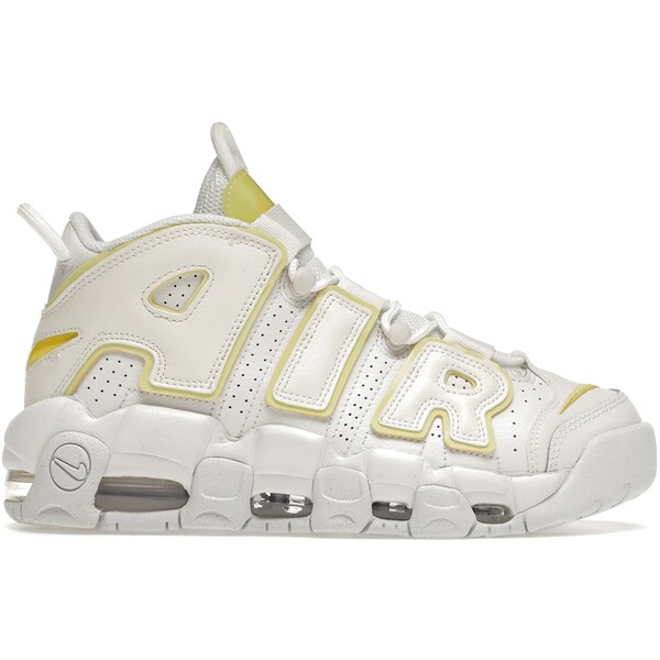 Nike ナイキ レディース スニーカー 【Nike Air More Uptempo Light Citron (Women's)】 サイズ US_W_11 Summit White/Opti Yellow(4)