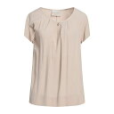 【送料無料】 エリサ カヴァレッティ バイ ダニエラ ダッラヴァッレ レディース カットソー トップス Tops Beige