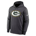 【送料無料】 ナイキ メンズ パーカー・スウェットシャツ アウター NFL Logo Hoody Mens Grey