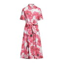 【送料無料】 プラバルグラング レディース ワンピース トップス Midi dresses Pink