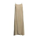【送料無料】 ユマ・ワン レディース ワンピース トップス Midi dresses Beige