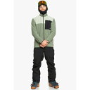 クイックシルバー メンズ ジャケット&ブルゾン アウター AKER FZ - Fleece jacket - sea spray(4)