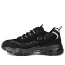 Skechers スケッチャーズ メンズ スニーカー 【Skechers D'Lites Low-Top Running Shoes Black 666063-BBK】 サイズ US_9.5(27.5cm)(4)