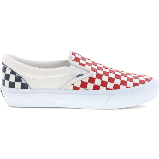 Vans バンズ メンズ スニーカー 【Vans Classic Slip-On VLT LX Woven Checkboard Red】 サイズ US_6.5(24.5cm) Red/Blanc/Dress Blues Vans バンズ メンズ スニーカー 【Vans Classic Slip-On VLT LX Woven Checkboard Red】 サイズ US_6.5(24.5cm) Red/Blanc/Dress Blues