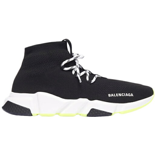 Balenciaga バレンシアガ メンズ スニーカー 【Balenciaga Speed Lace Up Black Yellow】 サイズ US_6(24.0cm) Black Balenciaga バレンシアガ メンズ スニーカー 【Balenciaga Speed Lace Up Black Yellow】 サイズ US_6(24.0cm) Black