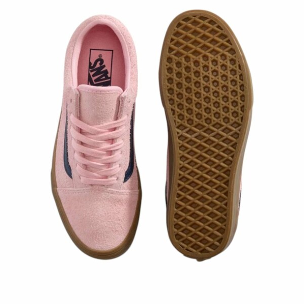 Vans バンズ メンズ スニーカー 【Vans Old Skool Hairy 'Pink Navy' VN000E9TBIZ】 サイズ US_M_3.5
