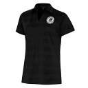 アンティグア レディース ポロシャツ トップス Down East Wood Ducks Antigua Women's Compass Polo Black