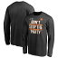 ̵ եʥƥ  T ȥåץ Clemson Tigers Fanatics Branded College Football Playoff 2019 Fiesta Bowl Champions Receiver Long Sleeve TShirt Heather Gray