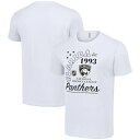 【送料無料】 スターター メンズ Tシャツ トップス Florida Panthers Starter Arch City Team Graphic TShirt White