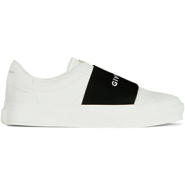 Givenchy ジバンシー メンズ スニーカー 【Givenchy City Sport Sneaker】 サイズ EU_40(25.0cm) White Black Logo Strap