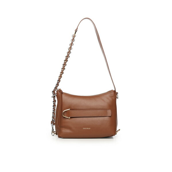 コチネレ レディース ショルダーバッグ バッグ Gretel Puffy Nappa Bag Brandy