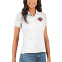 アンティグア レディース ポロシャツ トップス New York Knicks Antigua Women's Legacy Pique Polo White