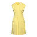 【送料無料】 スポーツマックス レディース ワンピース トップス Mini dresses Yellow