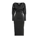 yz `AE{jEveBE[u fB[X s[X gbvX Midi dresses Black