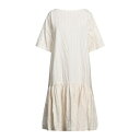 【送料無料】 ストーリーエムエフジー レディース ワンピース トップス Midi dresses Ivory