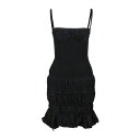 yz }O[ fB[X s[X gbvX Mini dresses Black