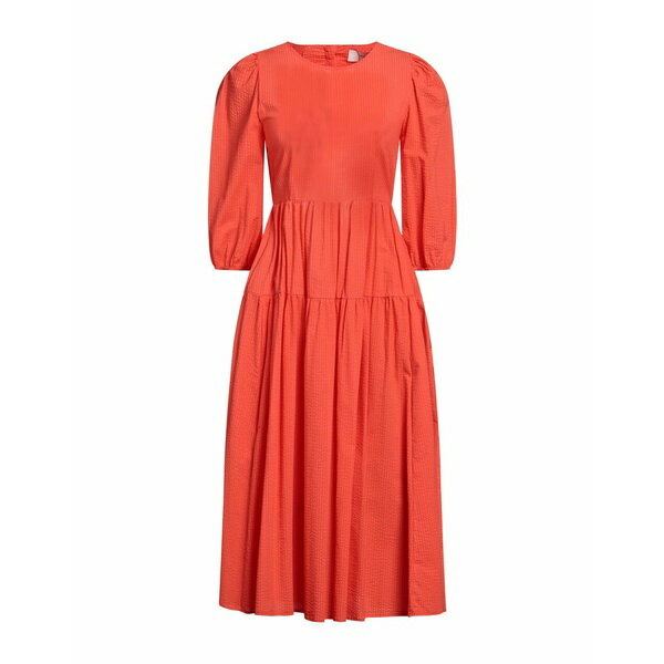 【送料無料】 ビートライス レディース ワンピース トップス Midi dresses Orange