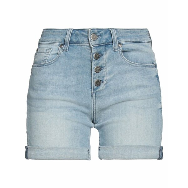 【送料無料】 リュージョー レディース デニムパンツ ボトムス Denim shorts Blue