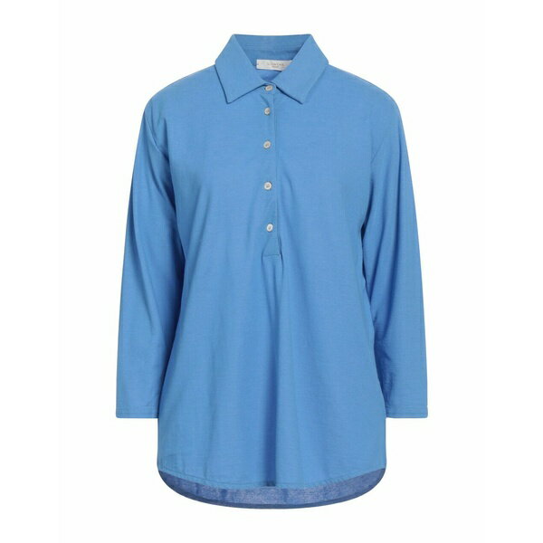【送料無料】 ザノーネ レディース ポロシャツ トップス Polo shirts Light blue