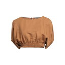 【送料無料】 パトリツィア ペペ レディース カットソー トップス Tops Camel