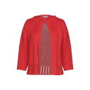 【送料無料】 ロッソピューロ レディース カーディガン アウター Cardigans Red