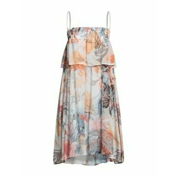 【送料無料】 スフィチオ レディース ワンピース トップス Midi dresses Beige