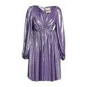 【送料無料】 アニエバイ レディース ワンピース トップス Mini dresses Purple(4)