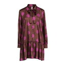 【送料無料】 スーベニアー レディース ワンピース トップス Mini dresses Brown(4)