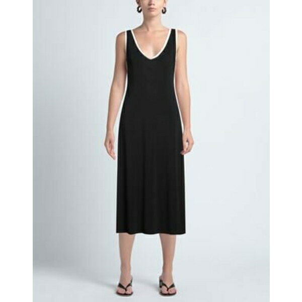 【送料無料】 シユ レディース ワンピース トップス Midi dresses Black