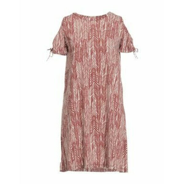 【送料無料】 シユ レディース ワンピース トップス Mini dresses Brown
