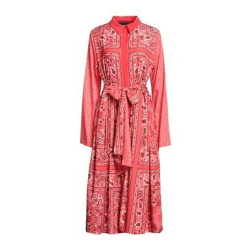 【送料無料】 マルコ ボローニャ レディース ワンピース トップス Midi dresses Red 【送料無料】 マルコ ボローニャ レディース ワンピース トップス Midi dresses Red