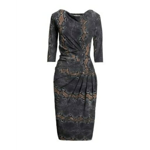【送料無料】 チアラ・ボニ・プティ・ローブ レディース ワンピース トップス Midi dresses Grey 【送料無料】 チアラ・ボニ・プティ・ローブ レディース ワンピース トップス Midi dresses Grey