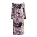 【送料無料】 サマンサ・スン レディース ワンピース トップス Mini dresses Purple