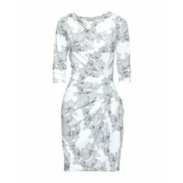 【送料無料】 チアラ・ボニ・プティ・ローブ レディース ワンピース トップス Midi dresses White