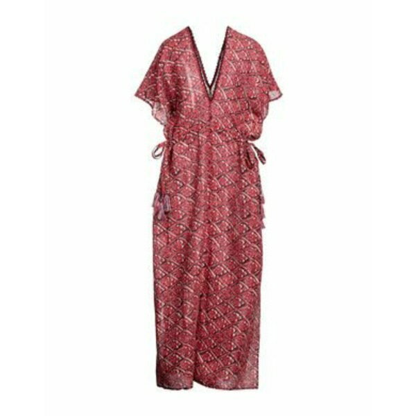 【送料無料】 アンジュナ レディース ワンピース トップス Maxi dresses Red