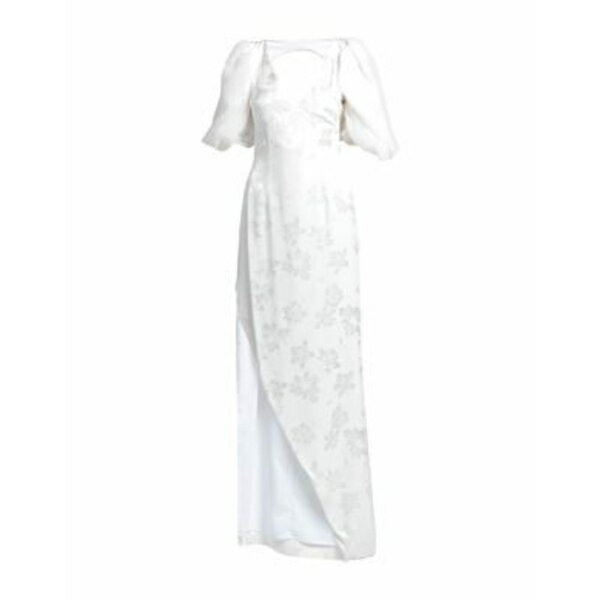 【送料無料】 ラ セメーヌ パリ レディース ワンピース トップス Maxi dresses White