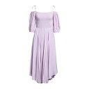 【送料無料】 スフィチオ レディース ワンピース トップス Midi dresses Purple