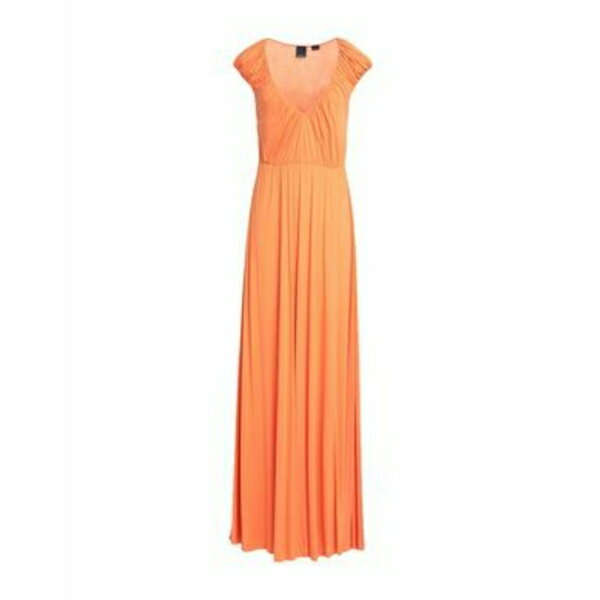 【送料無料】 ピンコ レディース ワンピース トップス Maxi dresses Orange