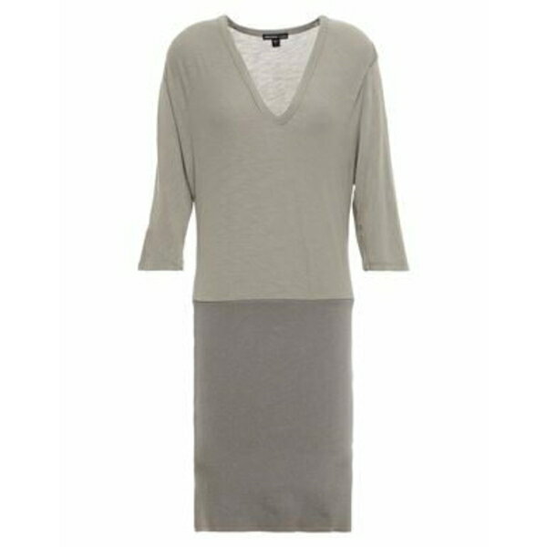 【送料無料】 ジェームス パース レディース ワンピース トップス Midi dresses Grey