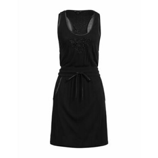 【送料無料】 ゲス レディース ワンピース トップス Mini dresses Black