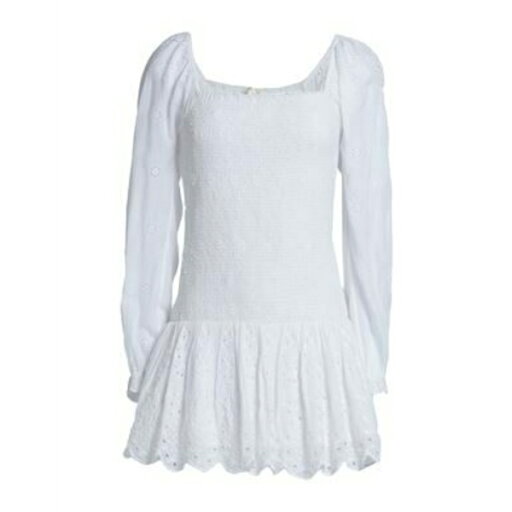 【送料無料】 ラブスハックファンシー レディース ワンピース トップス Mini dresses White 【送料無料】 ラブスハックファンシー レディース ワンピース トップス Mini dresses White