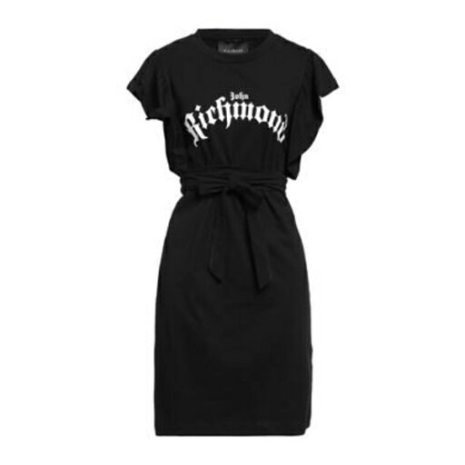 【送料無料】 ジョン リッチモンド レディース ワンピース トップス Mini dresses Black 【送料無料】 ジョン リッチモンド レディース ワンピース トップス Mini dresses Black
