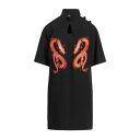 【送料無料】 オープニングセレモニー レディース ワンピース トップス Mini dresses Black
