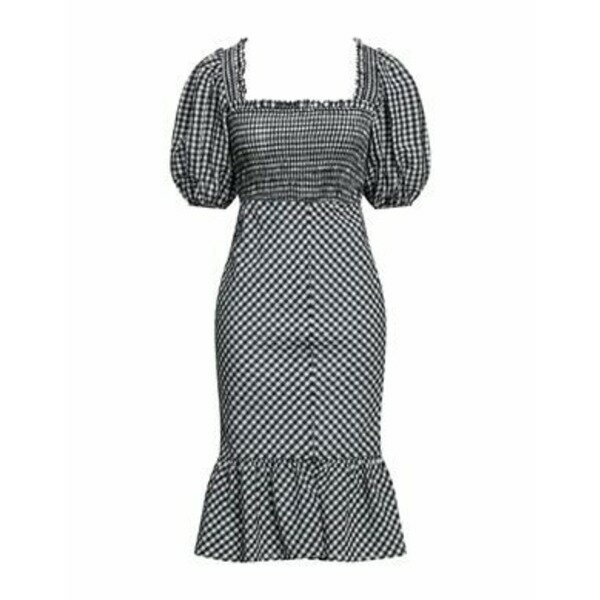 【送料無料】 ガニー レディース ワンピース トップス Midi dresses Black