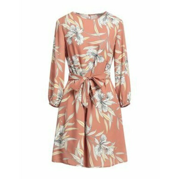 【送料無料】 カルティカ レディース ワンピース トップス Mini dresses Brown